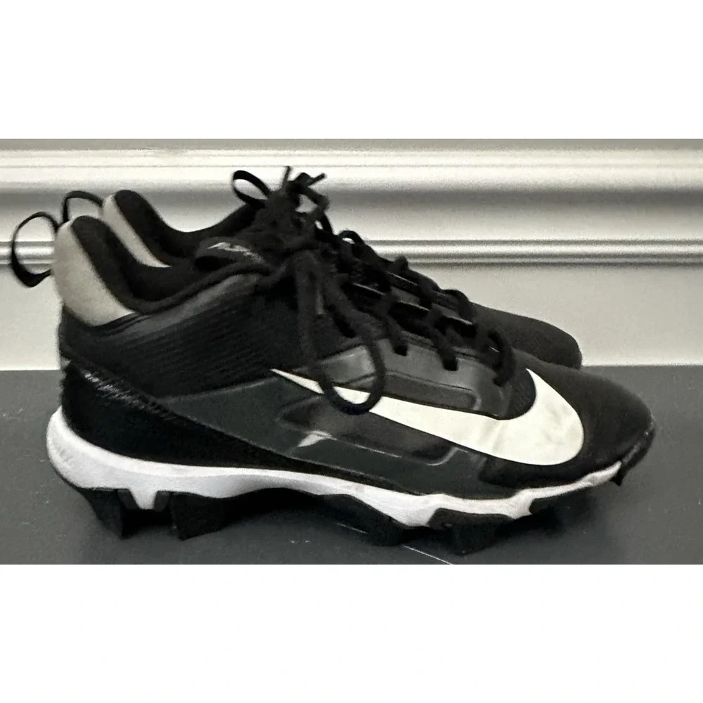 Nike Alpha Fastflex Shoes Kids Size 6Y Black Football Cleats FQ4012-001